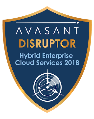 Disruptor HEC Badge sized - Hybrid Enterprise Cloud 2018 Unisys