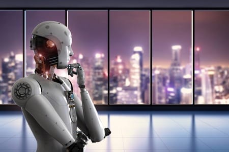 Robot thinking and looking outside scaled 450x300 - The Digital Transformation Journey: Lessons from a CIO's Perspective Part One: The Challenges Faced by Organizations