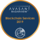 Blockchain Services 2019 Round Badge 80x80 - Old What We Do RadarView&trade;