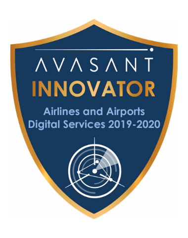 Airlines Airports 2019 2020 Innovator Badge - Airlines and Airports Digital Services RadarView™ 2019 - 2020 - Hexaware