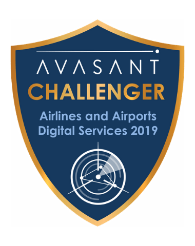 Airlines Airports Challenger badge 2019 - Airlines and Airports Digital Services RadarView™ 2019 - Zensar