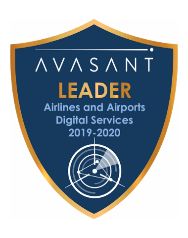 AA Leaders badge 2019 2020 - Airlines and Airports Digital Services RadarView™ 2019 - 2020 - Wipro