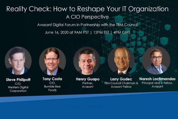06 16event - Reality Check: How to Reshape your IT Organization-A CIO Perspective