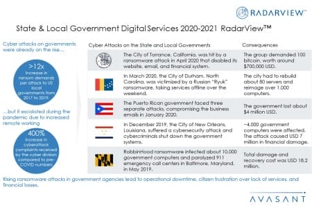 Additional Images4 StateLocalGovtDigitalServices2020 21 450x300 - State & Local Government Digital Services 2020-2021 RadarView™