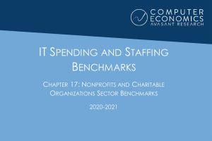 ISS2020 21Chapter17 300x200 - IT Spending and Staffing Benchmarks 2020-2021: Chapter 17: Nonprofits and Charitable Organizations Sector Benchmarks