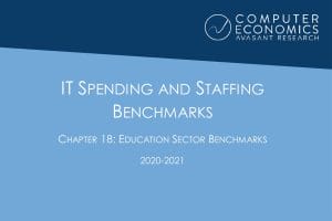 ISS2020 21Chapter18 300x200 - IT Spending and Staffing Benchmarks 2020-2021: Chapter 18: Education Sector Benchmarks