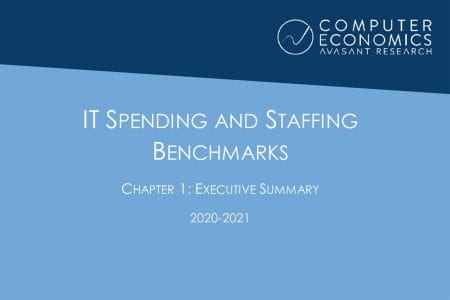 ISS2020 21Chapter1ExecutiveSummary - IT Spending and Staffing Benchmarks 2020-2021: Chapter 1: Executive Summary