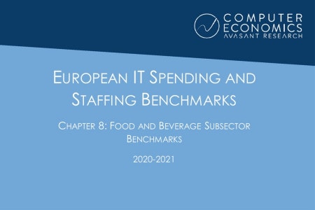 ISSEurope2020 21Chapter8 - European IT Spending and Staffing Benchmarks 2020-2021: Chapter 8, Food and Beverage Subsector
