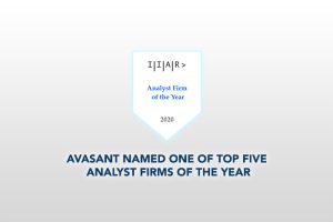 iStock 1051632786 300x200 - Avasant Named One of Top Five Analyst Firms of the Year
