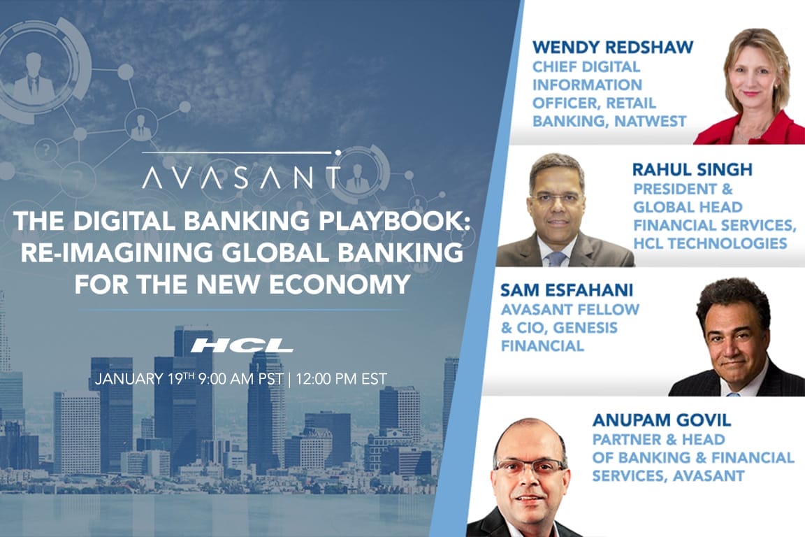 Digital Banking product image - Avasant Digital Forum: The Digital Banking Playbook: Re-imagining Global Banking for the New Economy