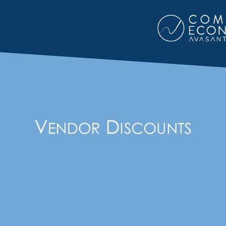 Vendor Discounts - Vendor Discount Report (Oct. 2019)