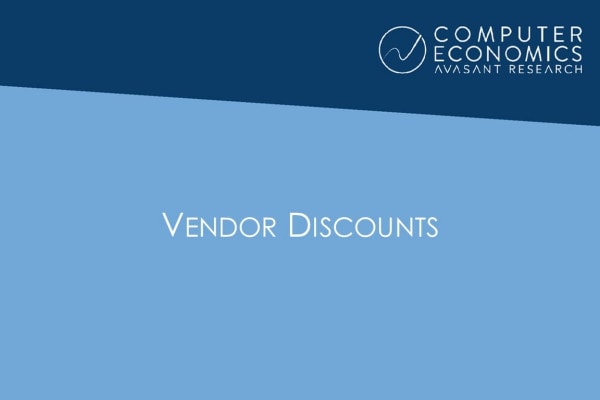 Vendor Discounts - Vendor Discounts on Computer Equipment (Mar. 2008)