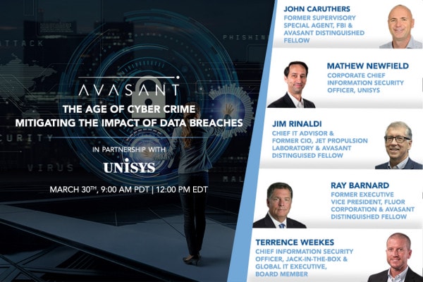 product post event image cyber - Avasant Digital Forum: The Age of Cyber Crime: Mitigating the Impact of Data Breaches