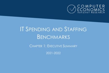 ISSCh01 450x300 - IT Spending and Staffing Benchmarks 2021/2022: Chapter 1: Executive Summary
