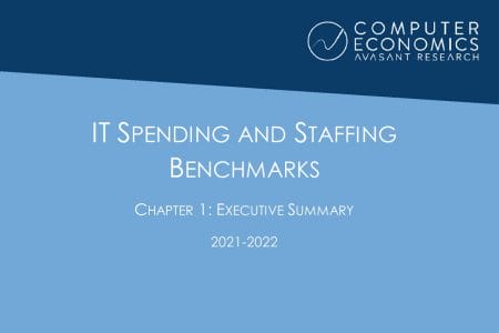 ISSCh01 - IT Spending and Staffing Benchmarks 2021/2022: Chapter 1: Executive Summary