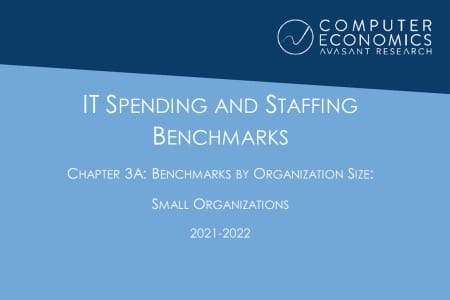 ISSCh03A 450x300 - IT Spending and Staffing Benchmarks 2021/2022: Chapter 3A: Benchmarks by Organization Size: Small Organizations