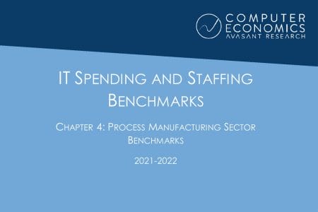ISSCh04 - IT Spending and Staffing Benchmarks 2021/2022: Chapter 4: Process Manufacturing Sector Benchmarks