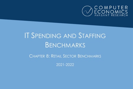 ISSCh08 - IT Spending and Staffing Benchmarks 2021/2022: Chapter 8: Retail Sector Benchmarks