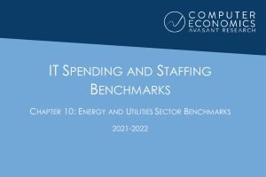 ISSCh10 300x200 - IT Spending and Staffing Benchmarks 2021/2022: Chapter 10: Energy and Utilities Sector Benchmarks