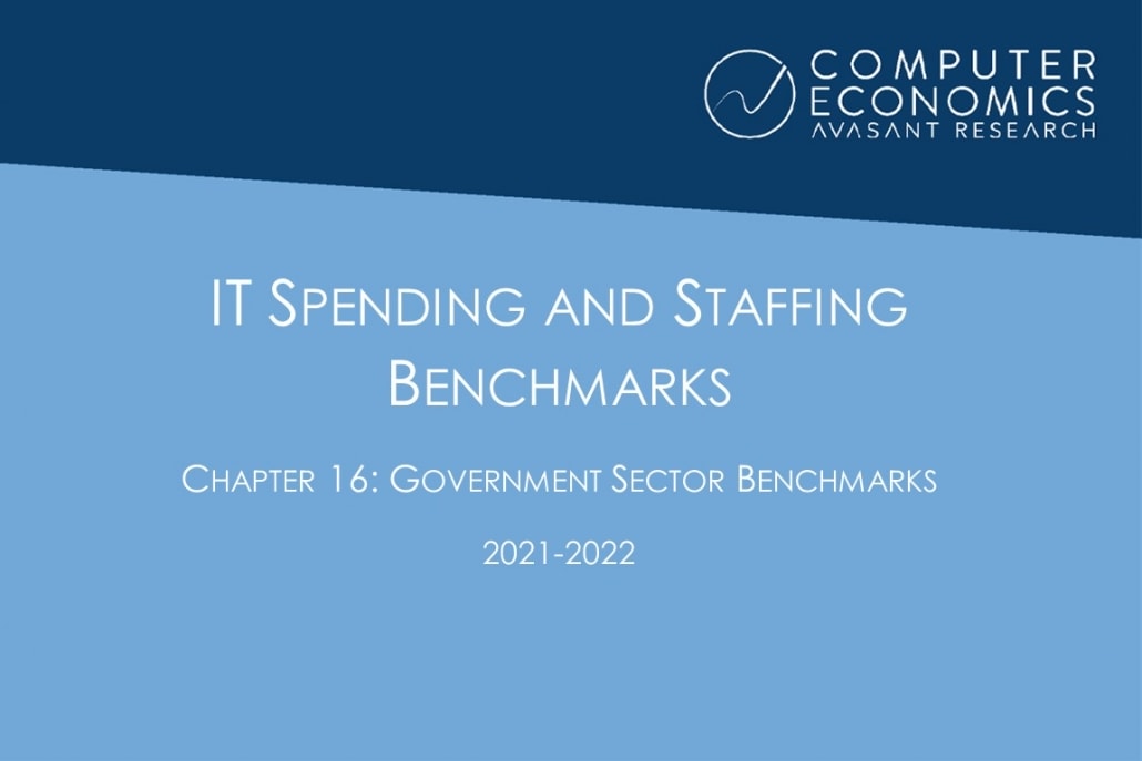 ISSCh16 1030x687 - IT Spending and Staffing Benchmarks 2021/2022: Chapter 16: Government Sector Benchmarks