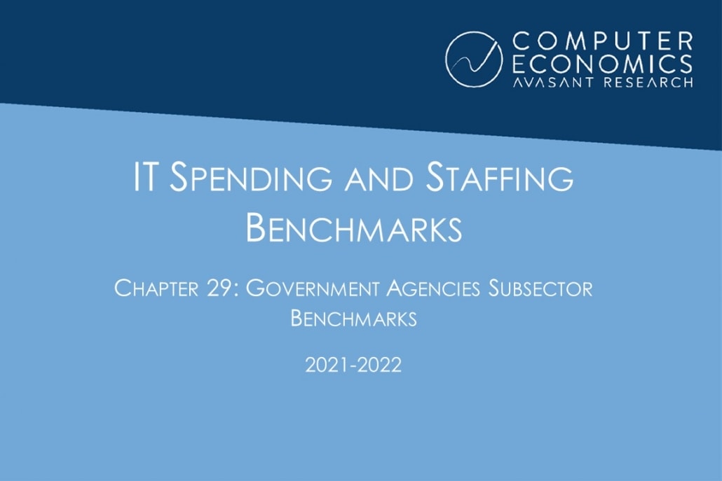 ch292021 1030x687 - IT Spending and Staffing Benchmarks 2021/2022: Chapter 29: Government Agencies Subsector Benchmarks