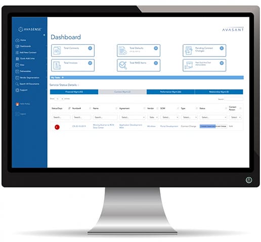 contract mgmt screen 1 2 - AvaSense™