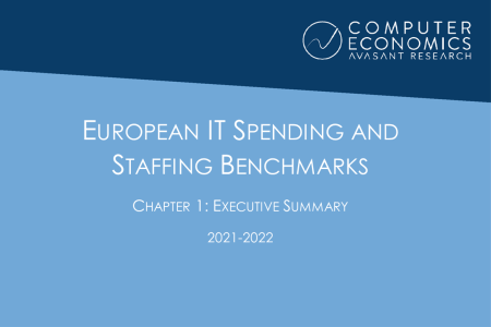 EUISS2021Ch1 450x300 - European IT Spending and Staffing Benchmarks 2021/2022: Chapter 1: Executive Summary