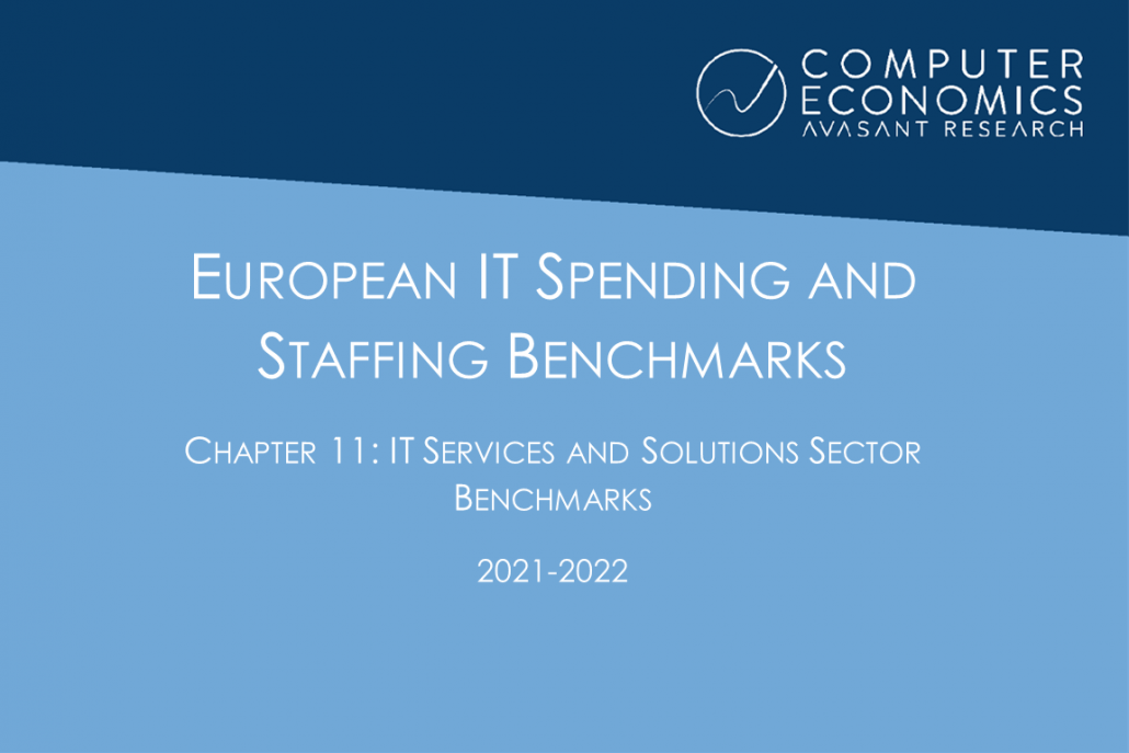 EUISS2021Ch11 1030x687 - European IT Spending and Staffing Benchmarks 2021/2022: Chapter 11: IT Services and Solutions