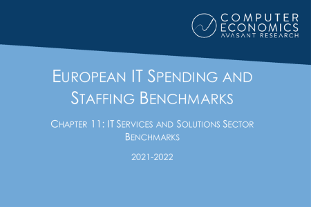 EUISS2021Ch11 - European IT Spending and Staffing Benchmarks 2021/2022: Chapter 11: IT Services and Solutions