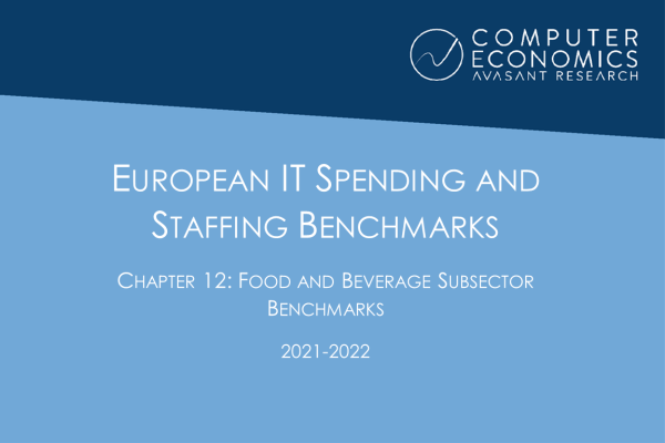 EUISS2021Ch12 - European IT Spending and Staffing Benchmarks 2021/2022: Chapter 12: Food and Beverage