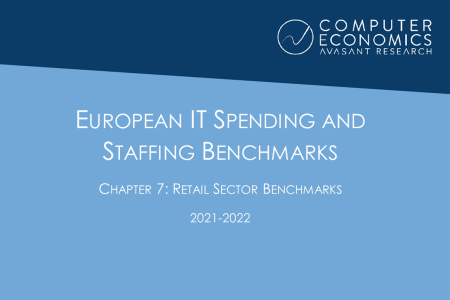 EUISS2021Ch7 - European IT Spending and Staffing Benchmarks 2021/2022: Chapter 7: Retail