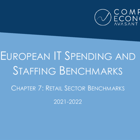 EUISS2021Ch7 - European IT Spending and Staffing Benchmarks 2021/2022: Chapter 7: Retail