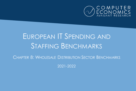 EUISS2021Ch8 450x300 - European IT Spending and Staffing Benchmarks 2021/2022: Chapter 8: Wholesale Distribution