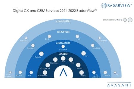 MoneyShot Digital CX and CRM Services 2021 2022 RadarView - Digital CX and CRM Services 2021-2022 RadarView™