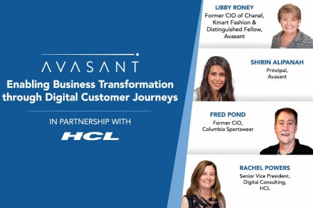 Exloring Business Product Page - Avasant Digital Forum: Enabling Business Transformation through Digital Customer Journeys