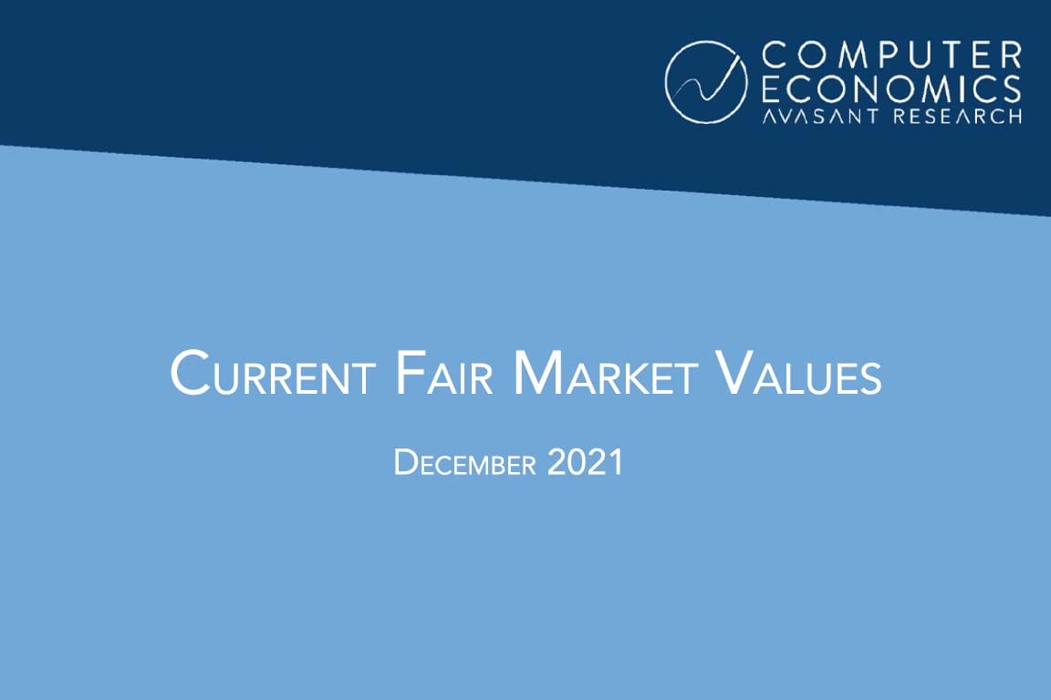 Current Fair Market Values December - Current Fair Market Values December 2021