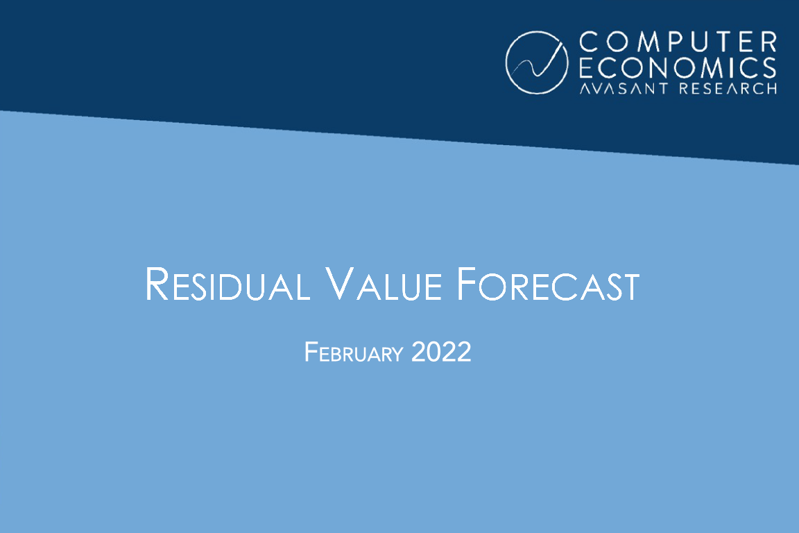 Residual Value FOrcast - Residual Value Forecast February 2022