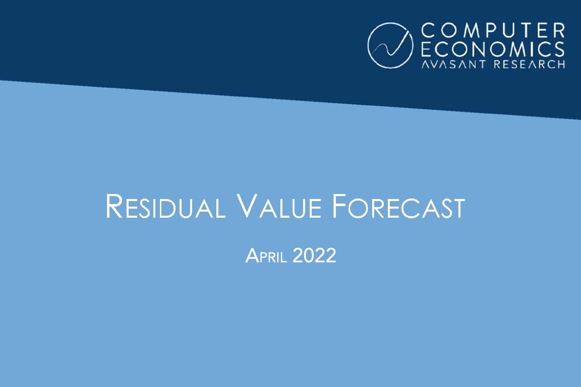 Value Forecast Format April 2022 - Residual Value Forecast April 2022