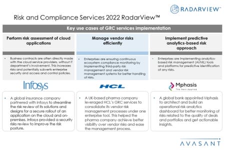 Additional Image2 Risk and Compliance Services 2022 RadarView 450x300 - Risk and Compliance Services 2022 RadarView™
