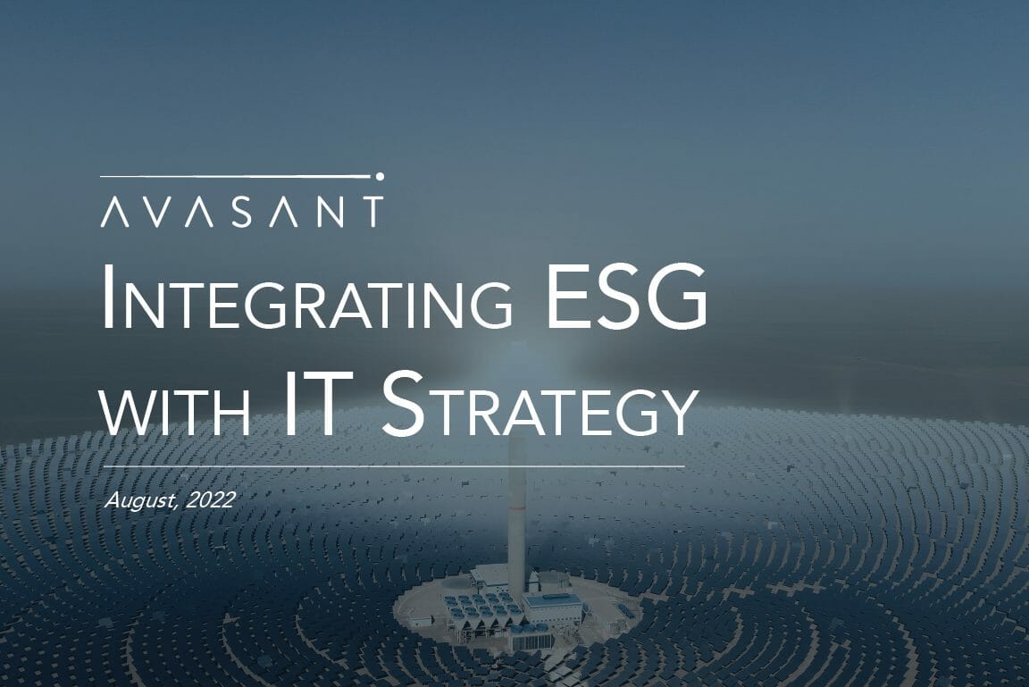 ESG Product Image - Integrating ESG with IT Strategy