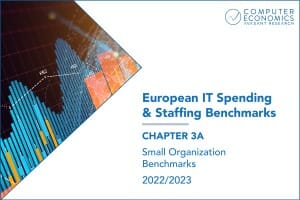European Product Image 03 300x200 - European IT Spending and Staffing Benchmarks 2022/2023: Chapter 3A: Small Organization Benchmarks