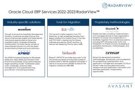 Additional Image2 Oracle Cloud ERP Services 2022–2023 - Oracle Cloud ERP Services 2022–2023 RadarView™