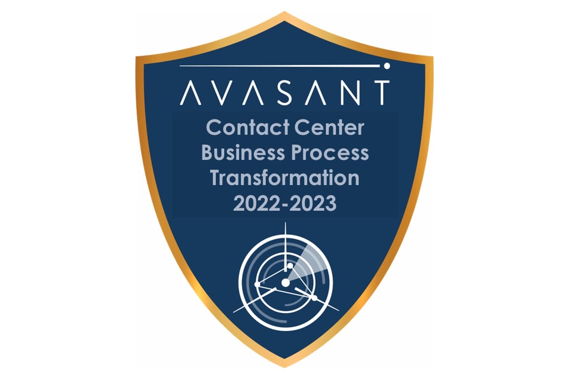 Contact Center Business Process Transformation 2022–2023 RadarView™ Image