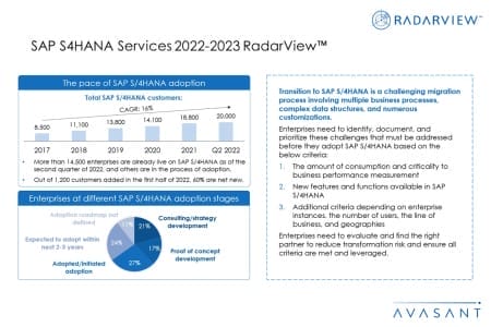 Additional Image1 SAP S4HANA Services 2022 2023 RadarView 450x300 - SAP S/4HANA Services 2022–2023 RadarView™