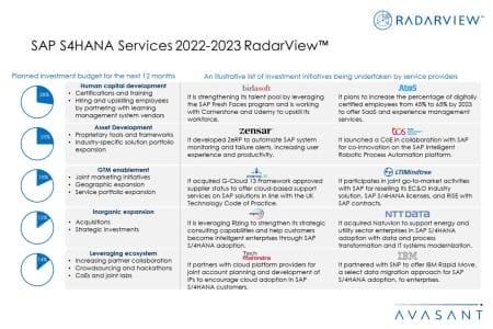 Additional Image3 SAP S4HANA Services 2022 2023 RadarView 450x300 - SAP S/4HANA Services 2022–2023 RadarView™