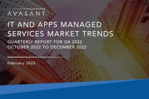 Cover for Apps Q4 2022 - IT and Apps Managed Services Market Trends: Quarterly Report for Q4 2022