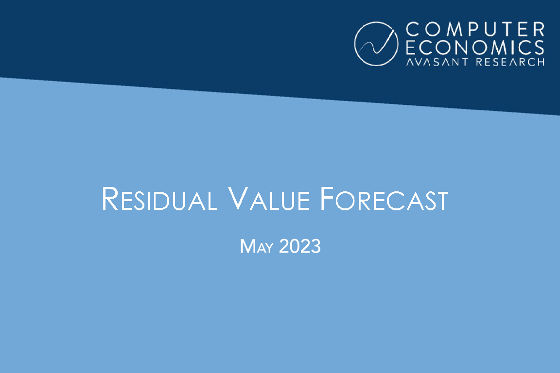 Residual Value Forecast Format May 2023 - Residual Value Forecast May 2023