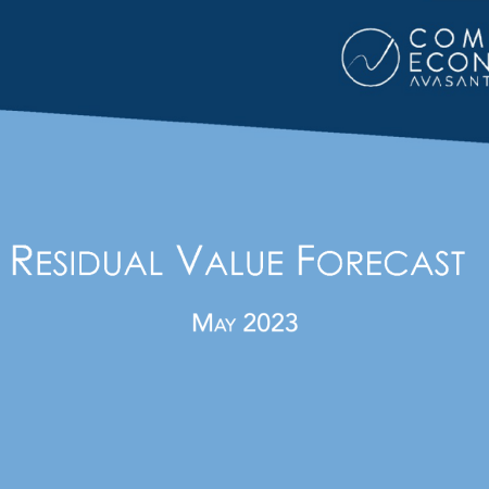 Residual Value Forecast Format May 2023 - Residual Value Forecast May 2023
