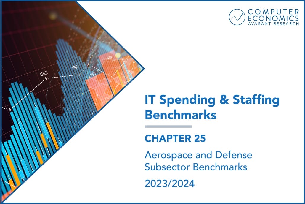 Chapter 28 1030x687 - IT Spending and Staffing Benchmarks 2023/2024: Chapter 25: Aerospace and Defense Subsector Benchmarks