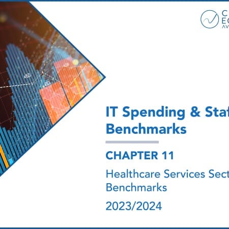ISS Chapter 11 450x450 - IT Spending and Staffing Benchmarks 2023/2024: Chapter 11: Healthcare Services Sector Benchmarks